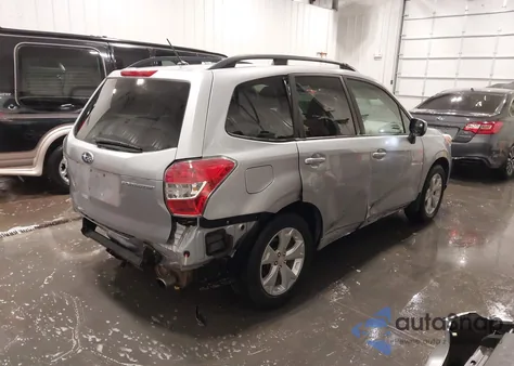 2015 Subaru Forester 2.5I Premium z USA, uszkodzony, nr VIN JF2SJAFC1FH404630